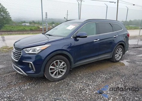 2017 Hyundai Santa Fe Se from USA, damaged, VIN KM8SN4HF6HU244312